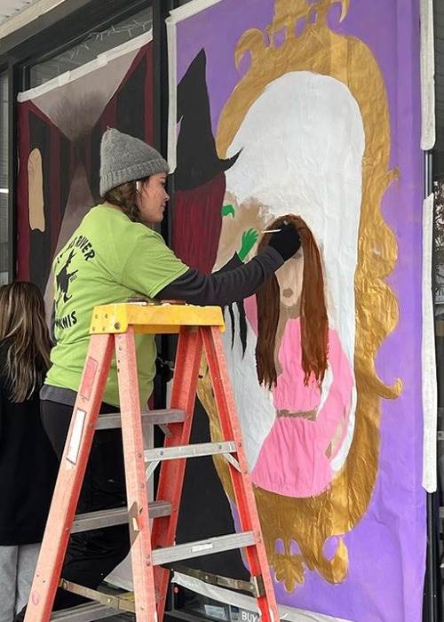 High School South downtown artwork 3