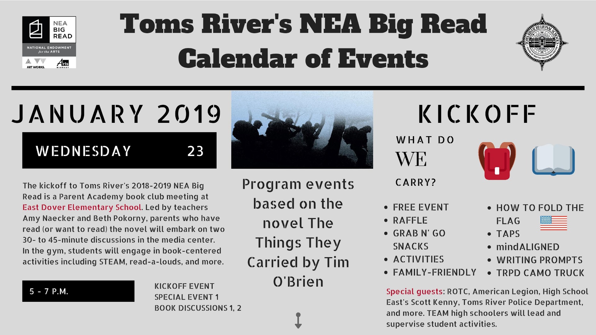 Big Read Kickoff 2019