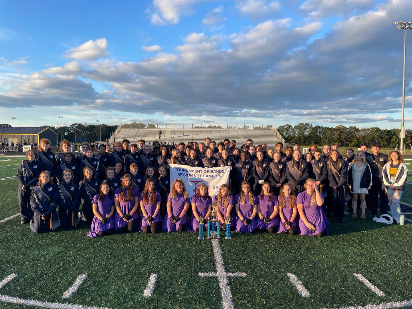 Marching Mariners bands wins regional title
