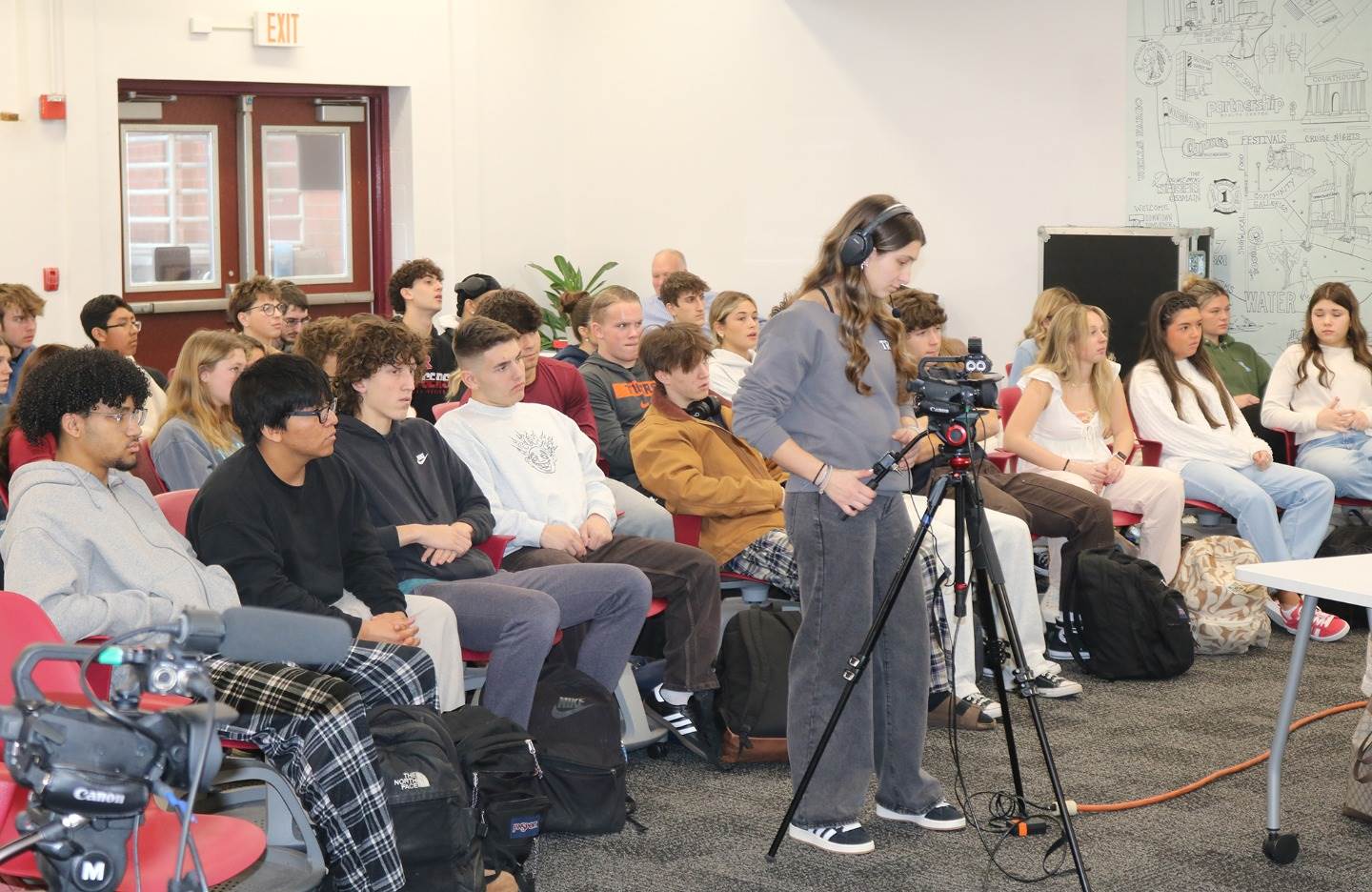 crowd scene at the Tribal Council for 2025