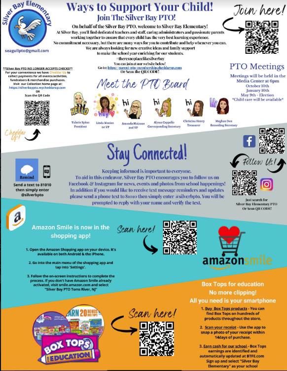 Silver Bay School PTO Flyer