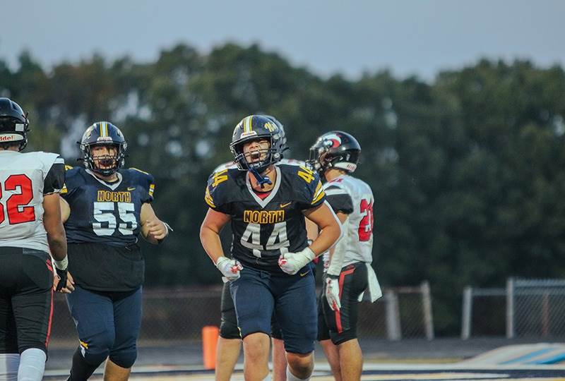 Luke Sags North football photo 5